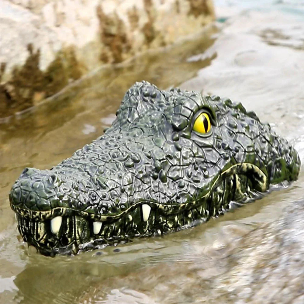 CrocoCruise RC Krokodilkopf Boot Realistische Attrappe für lustige S