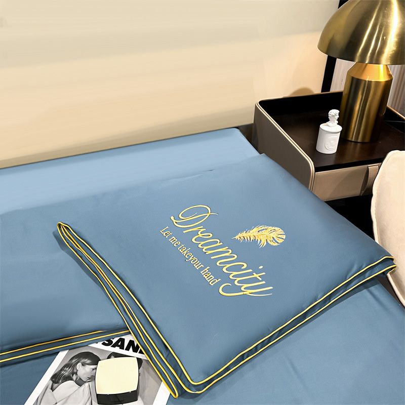 ChillBreeze Ice Silk Sommer Bettdecke - Kühles Schlafgefühl, Seidenfüllung, Pflegeleicht
