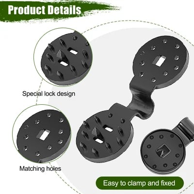 FastenFix Clips - Robuste und einfache Befestigungslösung für Sonnensegel und Netze