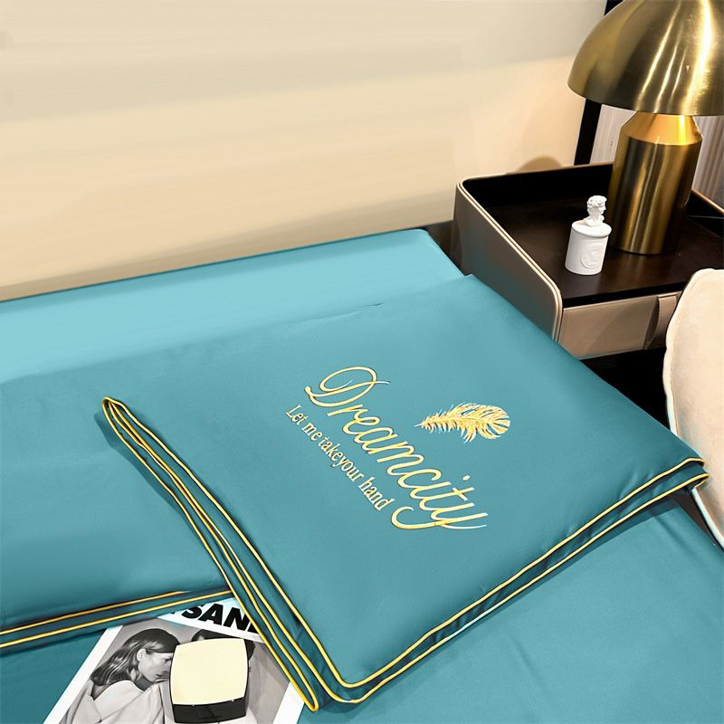 ChillBreeze Ice Silk Sommer Bettdecke - Kühles Schlafgefühl, Seidenfüllung, Pflegeleicht