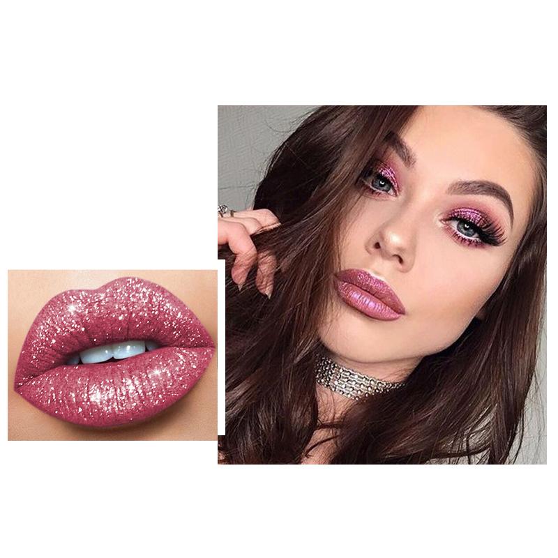 Glitzernde Flüssig-Lippenstifte – Langanhaltende, wasserfeste Farben für glamouröse Lippen