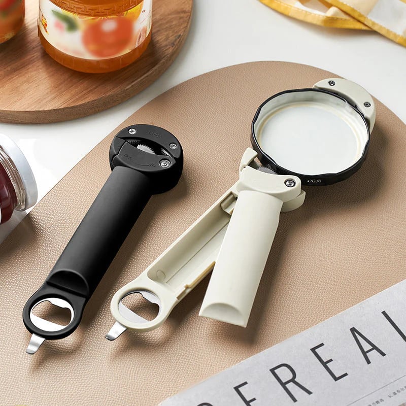Universal Glasöffner GripEase – Verstellbar für Deckel von 2,5 bis 9,5 cm