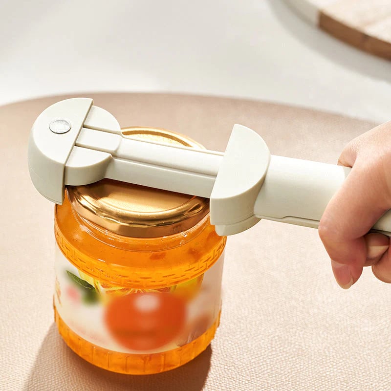 Universal Glasöffner GripEase – Verstellbar für Deckel von 2,5 bis 9,5 cm