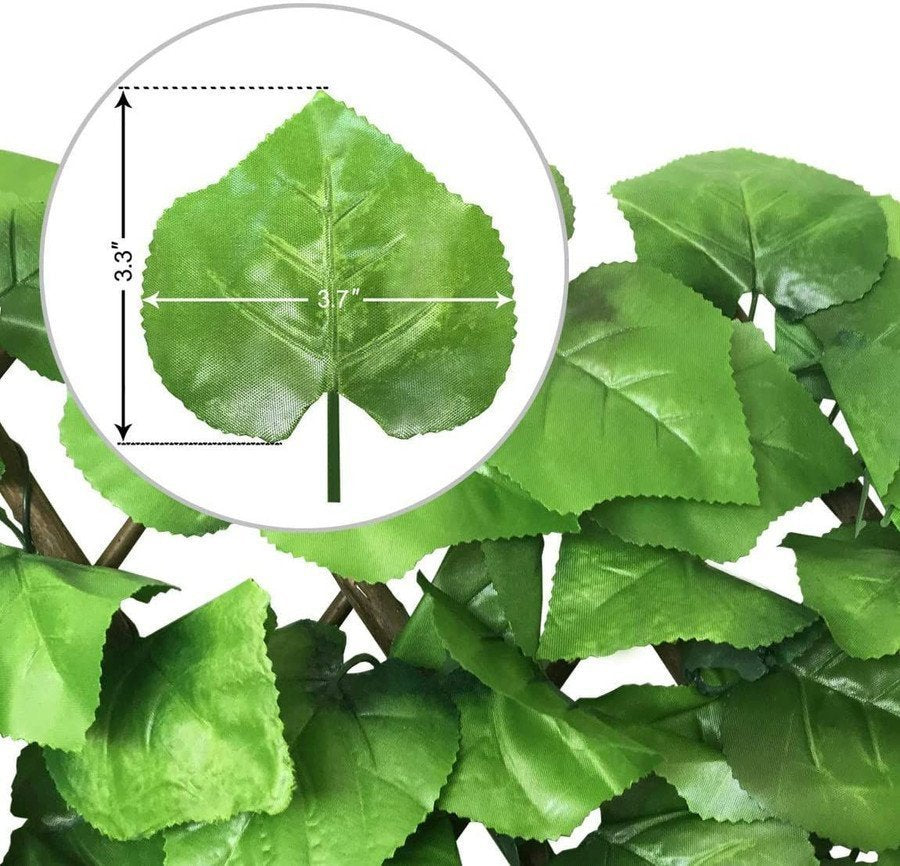 Faltbare Gartenhecke - Künstliche Sichtschutzwand für den Außenbereich