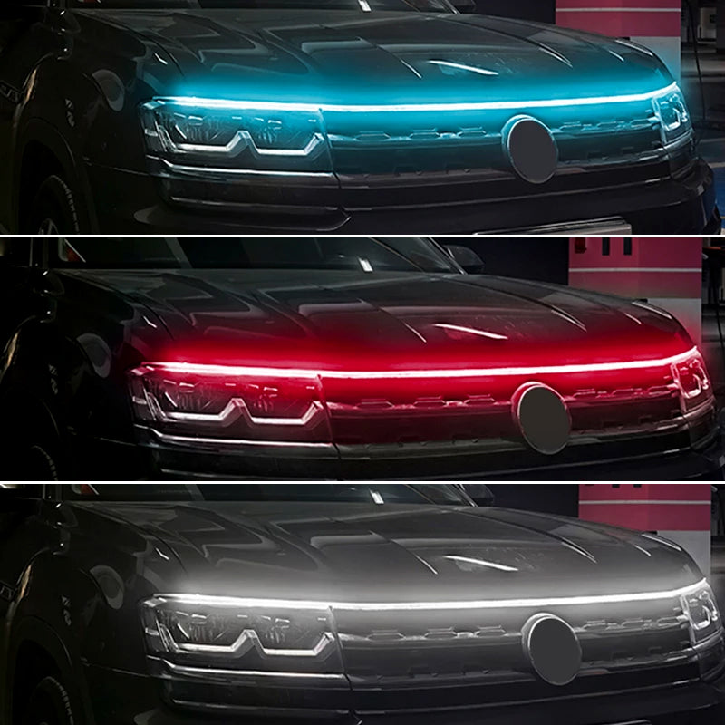 LuxeGlow Autolampen - Wasserdichte LED-Streifen für Stilvolles Licht und Einfache Installation in Allen 12-V-Fahrzeugen