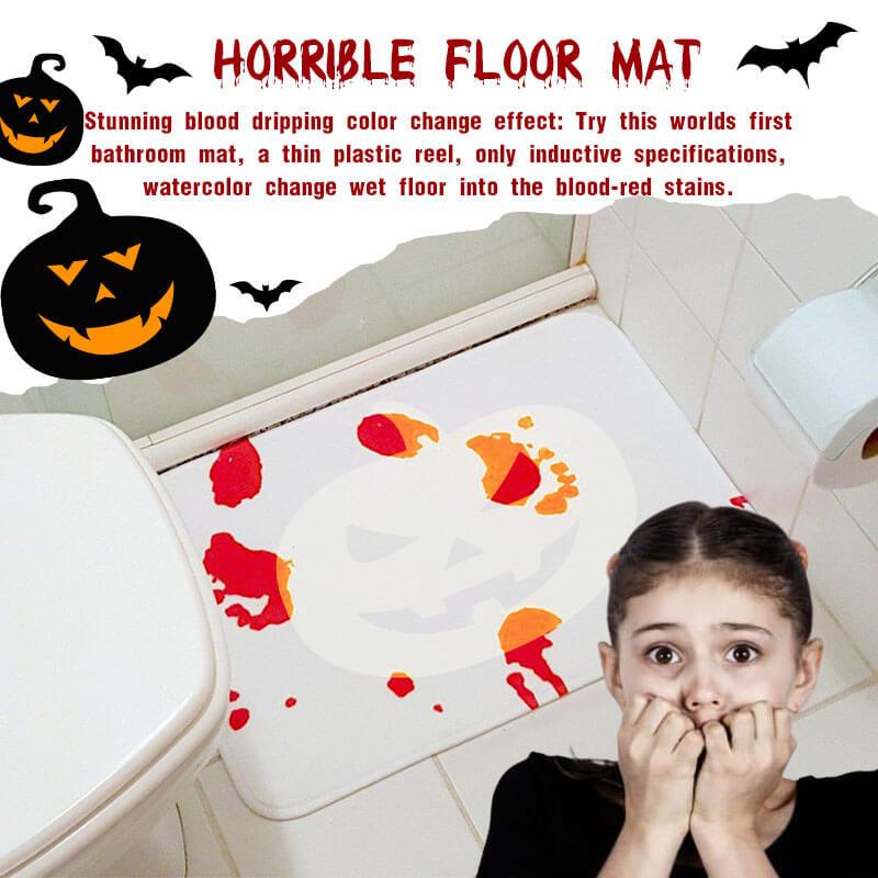 BloodStain - Farbwechselnde Badematte für schaurige Streiche, ideal für Halloween-Deko, sicher und umweltfreundlich, wiederverwendbar, gruseliger Überraschungseffekt
