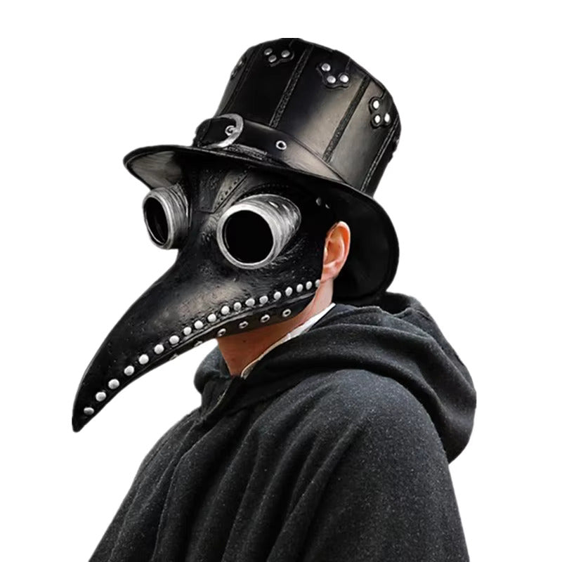 Seuchenarzt Maske - Realistische Halloween-Maske mit Bequemer Passform und Atmungsaktivem Design für Gruselige Verkleidungen