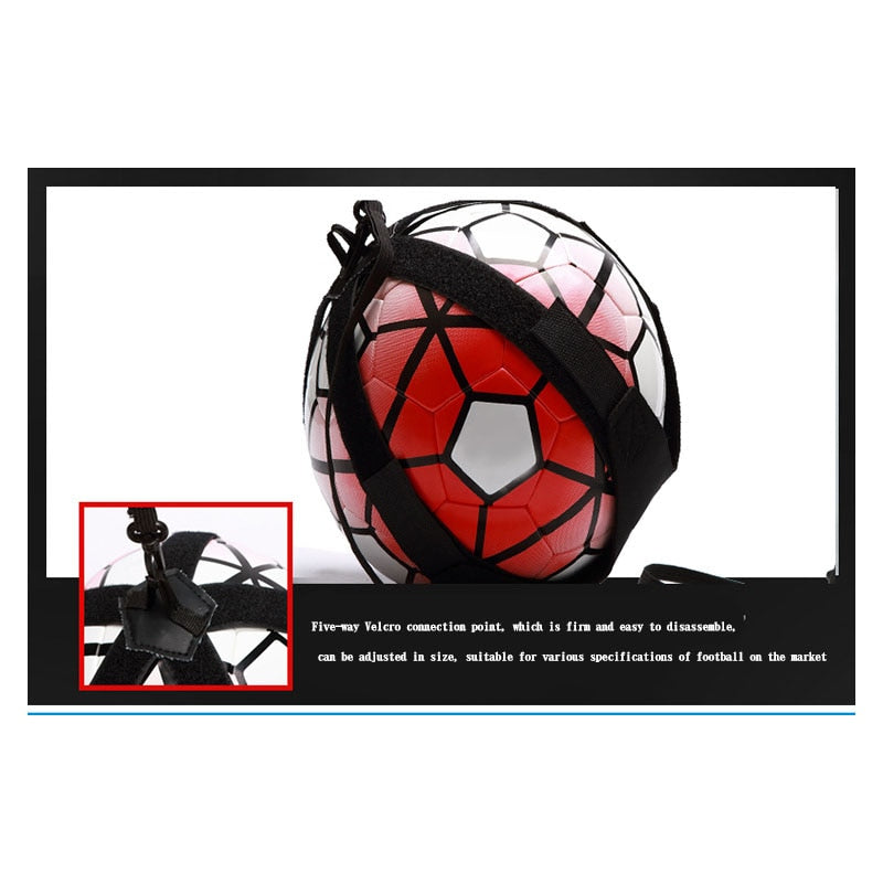 Fußball Training Belt ControlSkill - Perfektioniere Ballkontrolle, Schießen und Dribbling, ideal für Anfänger und Profis