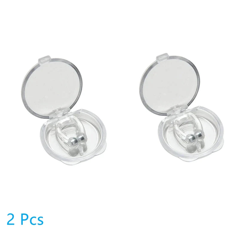 Anti-Schnarch Nasenclip - Magnetischer Schnarchstopper für eine bessere Atmung - Einfaches und bequemes Design