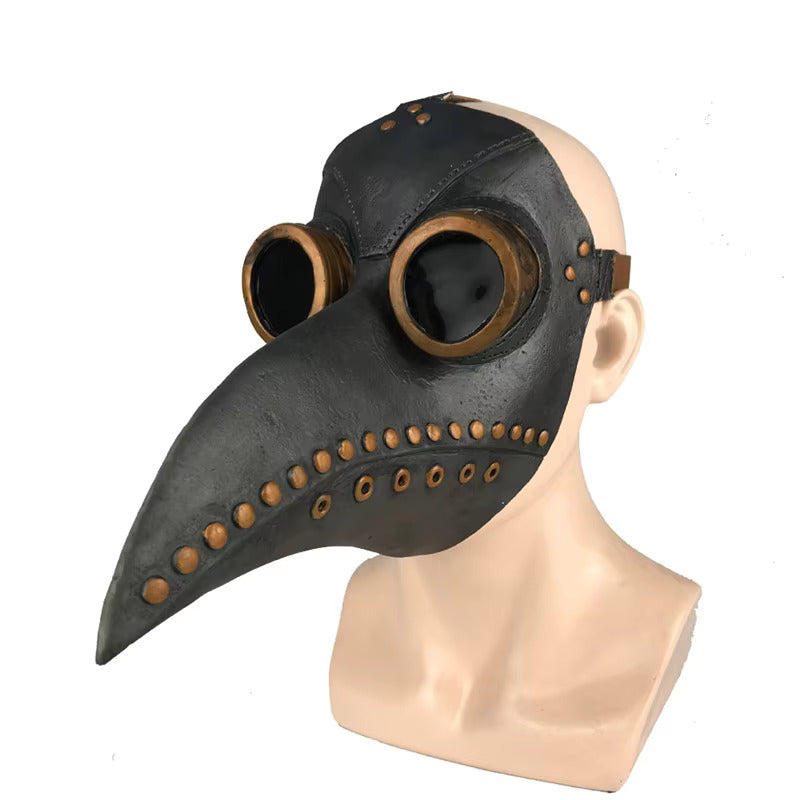 Seuchenarzt Maske - Realistische Halloween-Maske mit Bequemer Passform und Atmungsaktivem Design für Gruselige Verkleidungen