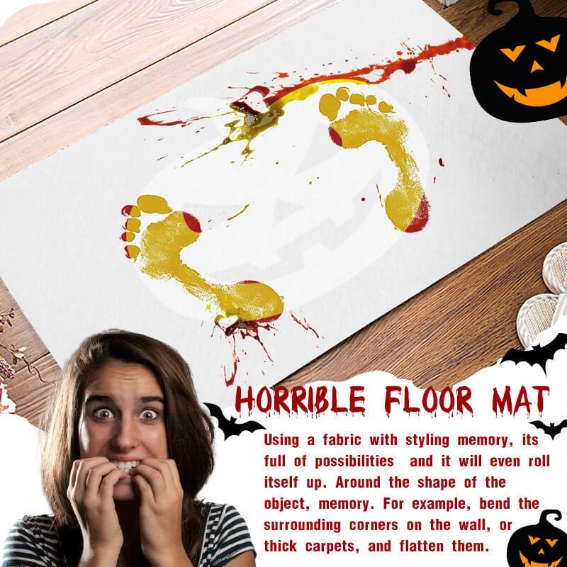 BloodStain - Farbwechselnde Badematte für schaurige Streiche, ideal für Halloween-Deko, sicher und umweltfreundlich, wiederverwendbar, gruseliger Überraschungseffekt