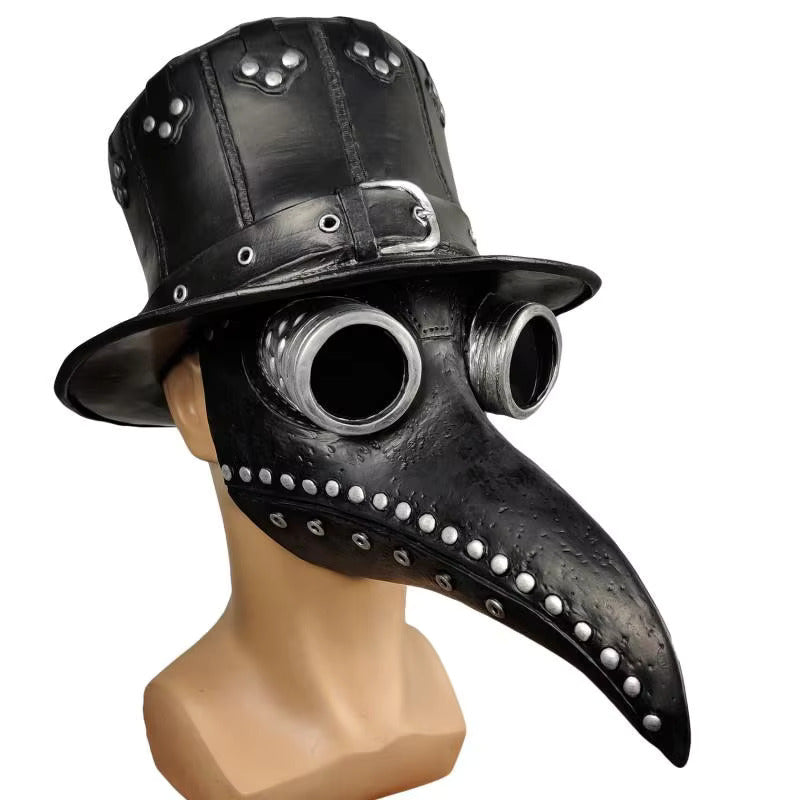 Seuchenarzt Maske - Realistische Halloween-Maske mit Bequemer Passform und Atmungsaktivem Design für Gruselige Verkleidungen