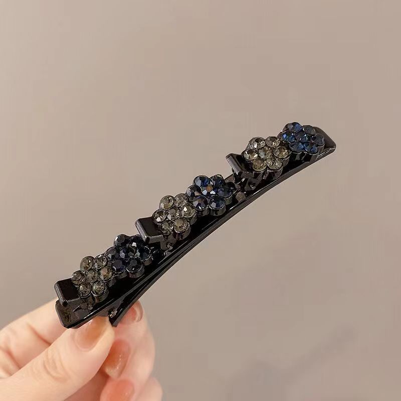 CrystalBraid Haarschmuck - Glamouröse Haarspangen mit funkelnden Kristallen für stilvolle Frisuren