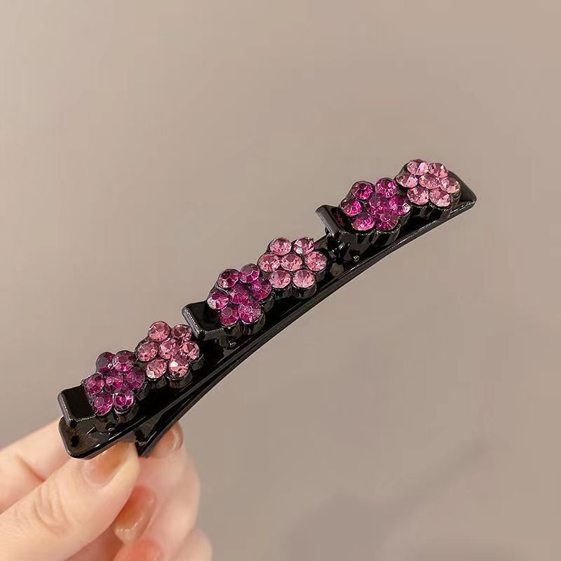 CrystalBraid Haarschmuck - Glamouröse Haarspangen mit funkelnden Kristallen für stilvolle Frisuren