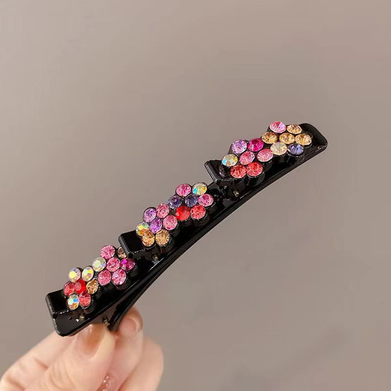 CrystalBraid Haarschmuck - Glamouröse Haarspangen mit funkelnden Kristallen für stilvolle Frisuren