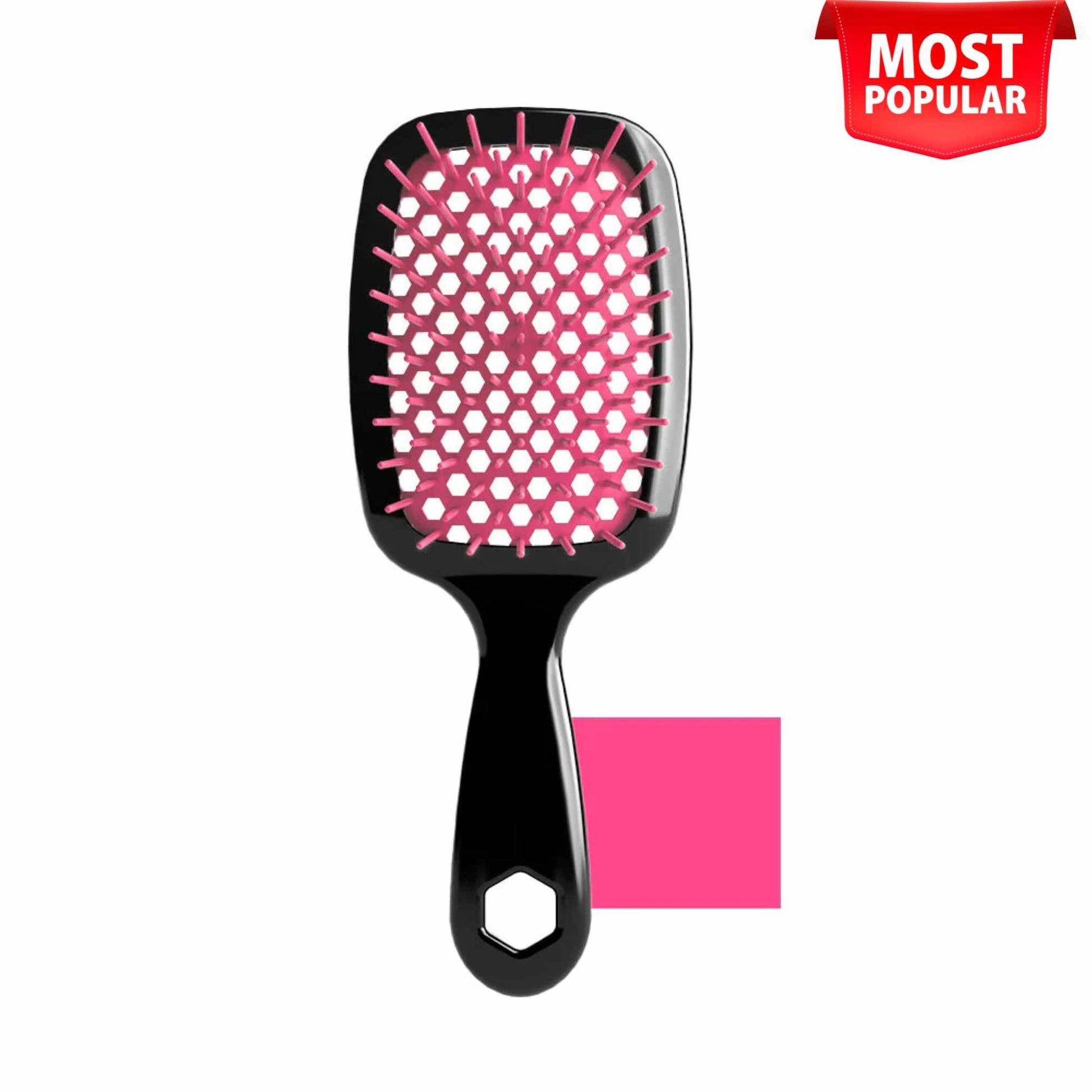 Entwirrende Haarbürste für Glänzendes Haar - Ergonomischer Griff - Für Alle Haartypen Geeignet
