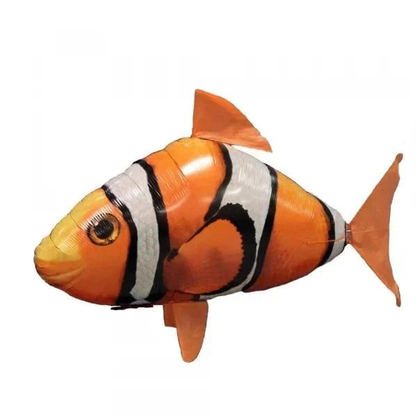 Ferngesteuerter Schwebender Fisch - Spaßige Dekoration für Innenräume - Bewegliches Design & einfache Steuerung