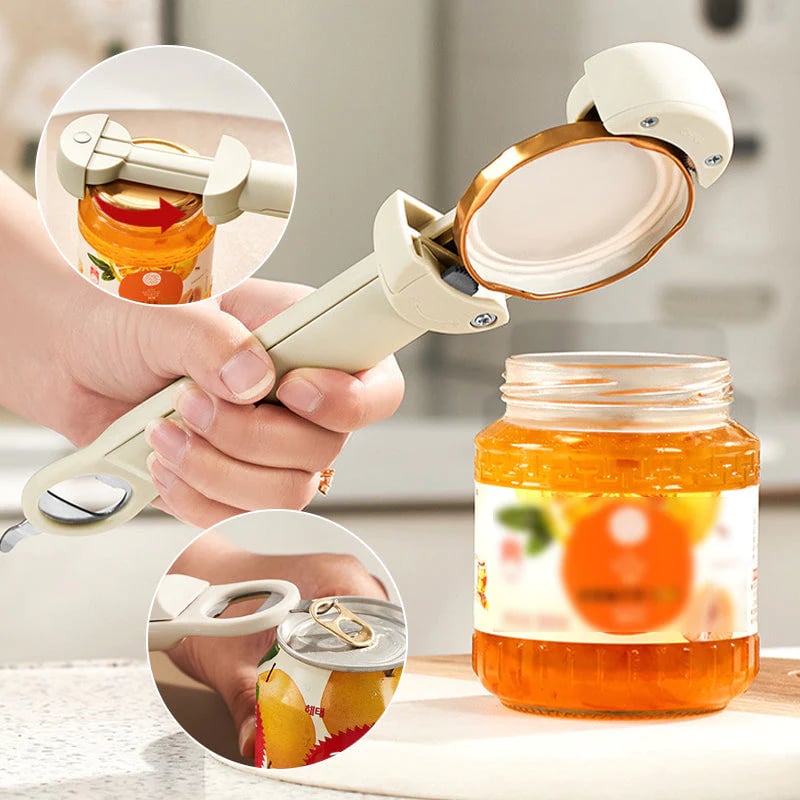 Universal Glasöffner GripEase – Verstellbar für Deckel von 2,5 bis 9,5 cm