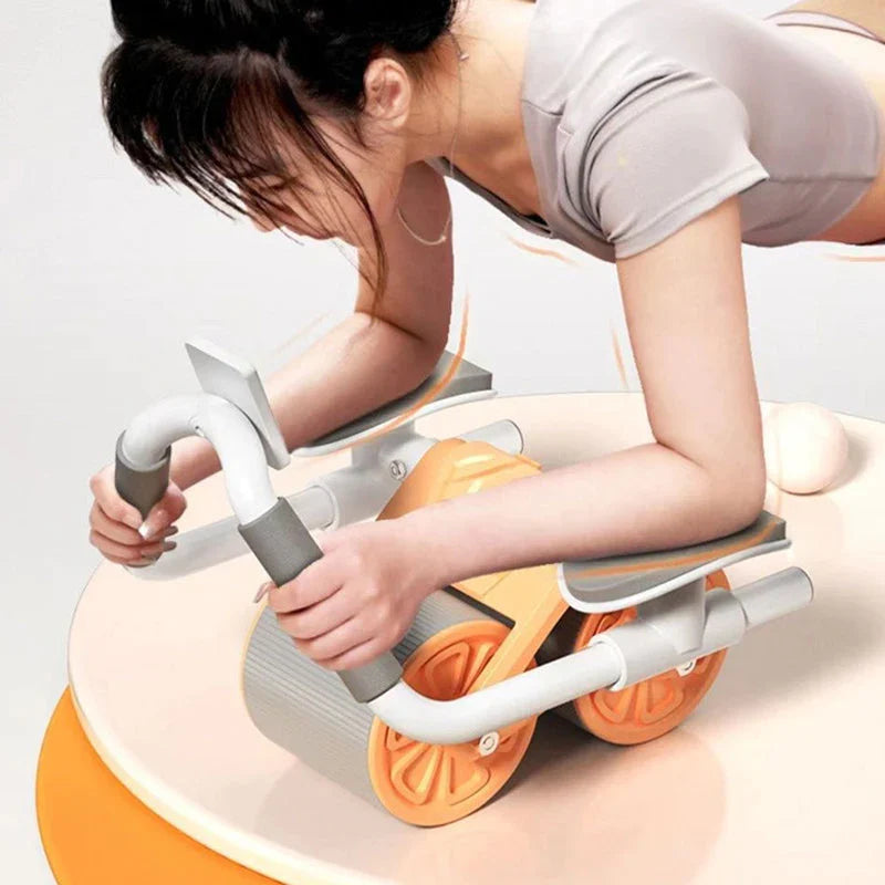 Bauchtrainer-Roller mit Armstütze - Effizientes Core- und Armtraining, Leicht zu bedienen
