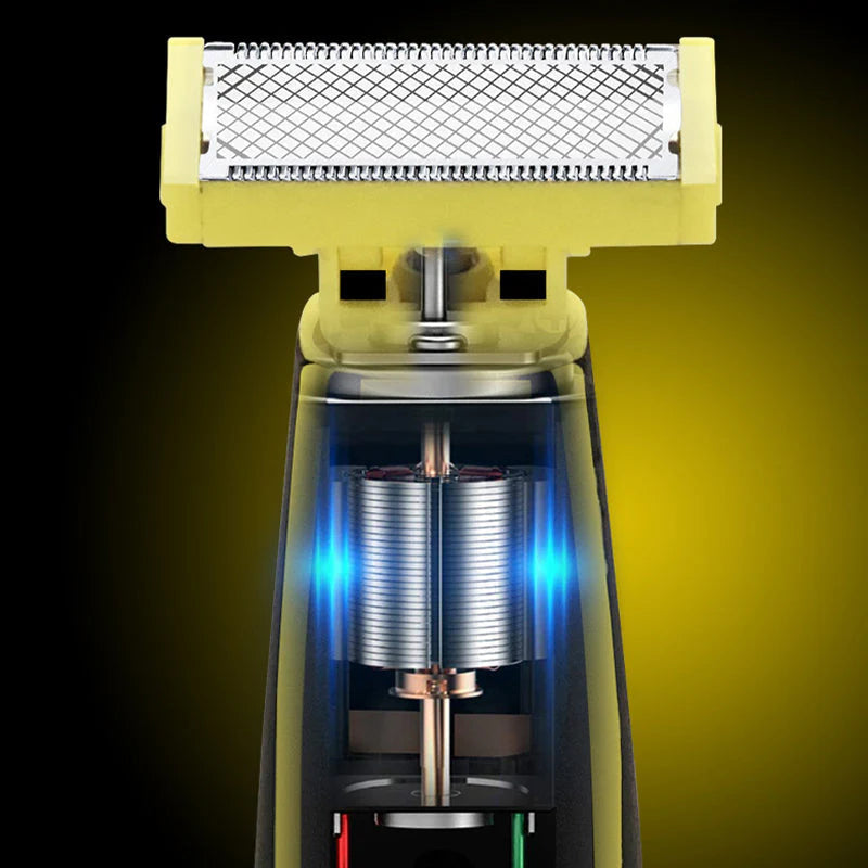 PerfectTrim Pro - Dual-Action Rasierer für Makellose Haut - Hypoallergen, Nass- und Trockenrasur mit Leisem Betrieb