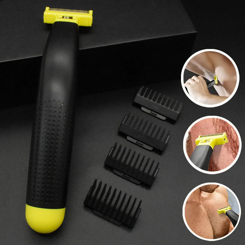 PerfectTrim Pro - Dual-Action Rasierer für Makellose Haut - Hypoallergen, Nass- und Trockenrasur mit Leisem Betrieb