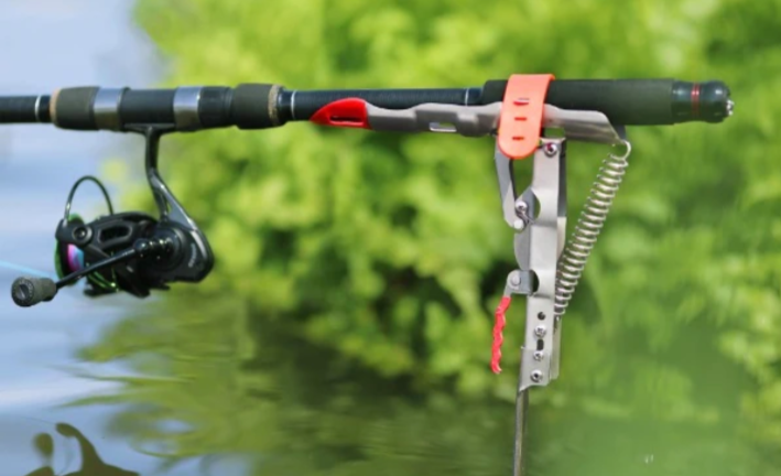 CatchEase Anglerhilfe Federmechanismus freihändiges Fischen langlebig