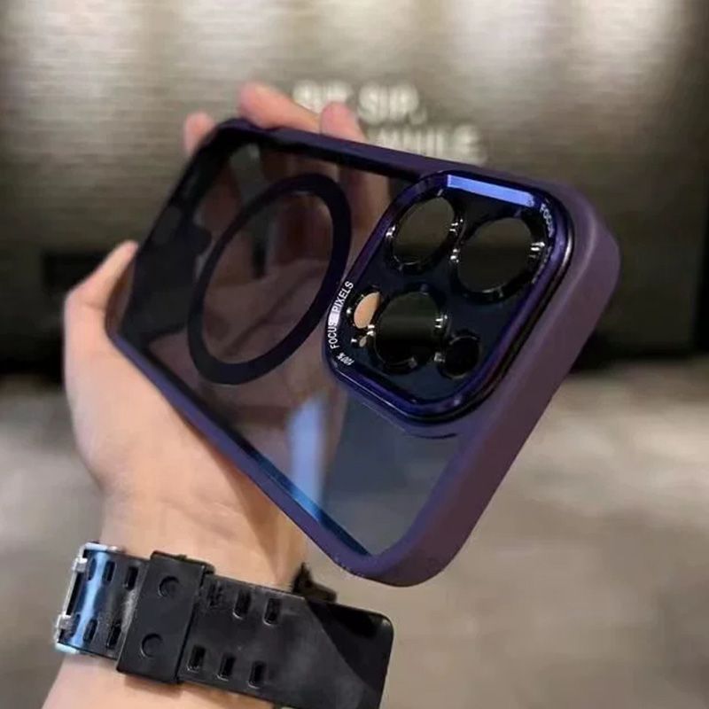 FortiShield iPhone Case – Robuste MagSafe-Hülle mit erhöhter Kanten für maximalen Schutz