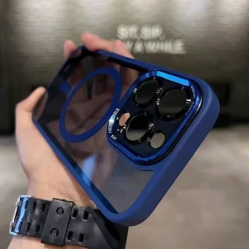FortiShield iPhone Case – Robuste MagSafe-Hülle mit erhöhter Kanten für maximalen Schutz