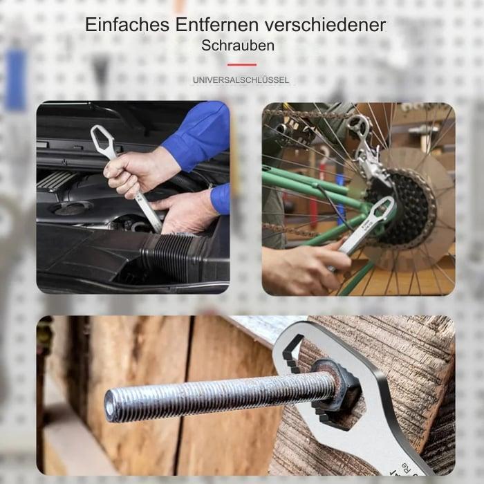 FlexiWrench - Universeller Schraubenschlüssel mit Automatischer Anpassung für Alle Größen - Der Schlüssel zu Ihrer Werkzeugrevolution