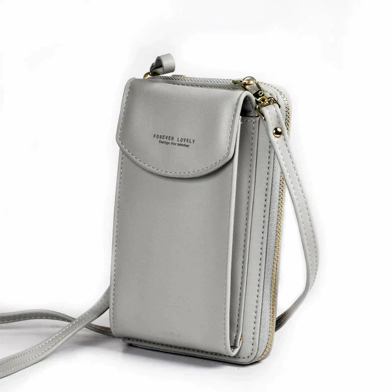 FlexiWallet Umhängetasche - Elegante Damen Handytasche mit Verstellbarem Gurt, Viel Stauraum, Sicherer Reißverschluss - Perfekt für Alltag & Ausgehen
