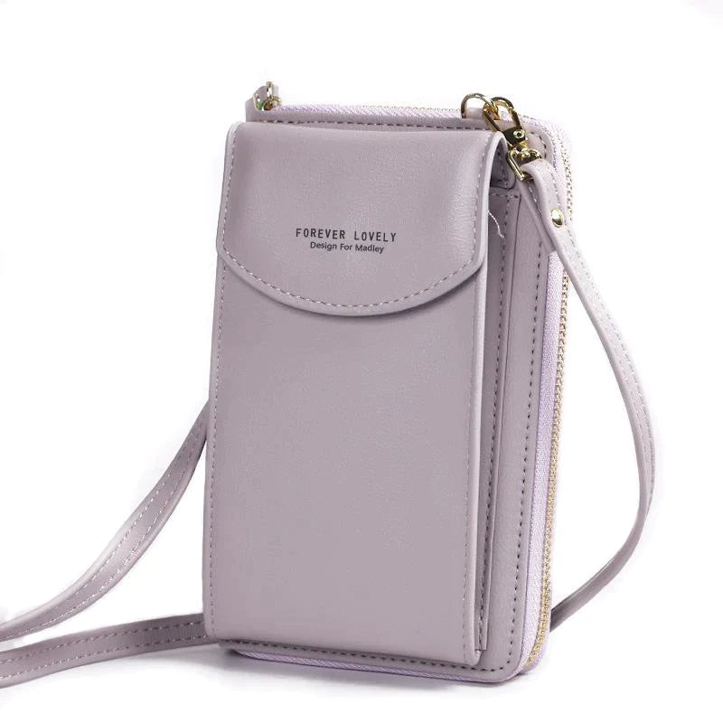 FlexiWallet Umhängetasche - Elegante Damen Handytasche mit Verstellbarem Gurt, Viel Stauraum, Sicherer Reißverschluss - Perfekt für Alltag & Ausgehen