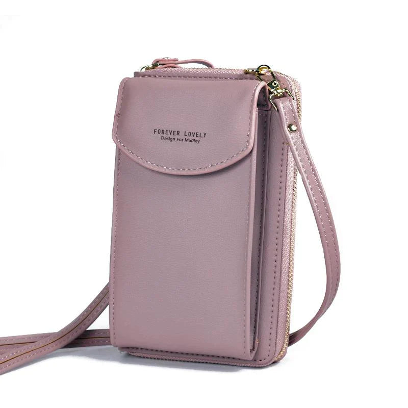 FlexiWallet Umhängetasche - Elegante Damen Handytasche mit Verstellbarem Gurt, Viel Stauraum, Sicherer Reißverschluss - Perfekt für Alltag & Ausgehen